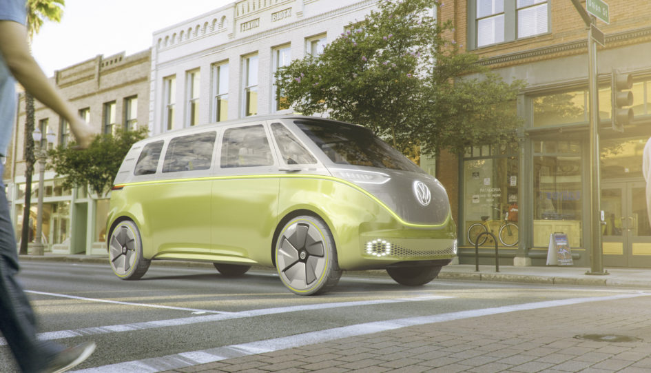 Volkswagen I.D. Buzz concept microbus